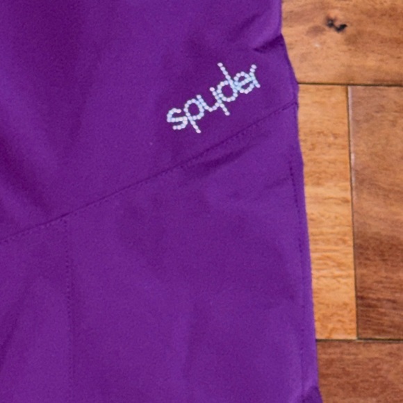 Spyder Kids' Vixen Insulated Ski Snow extendable Pants Size 18 - Picture 10 of 11